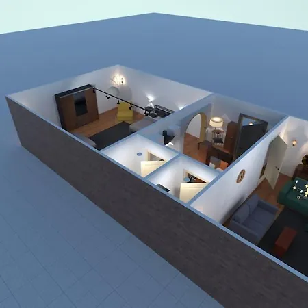Stilvolles Altbau-apartment Fuer 10 Personen